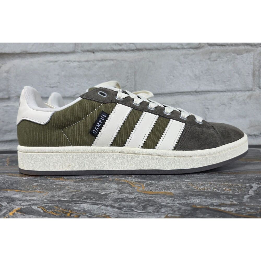 Adidas Campus 00s Focus Olive Men's Size 10.5 IF8767 Green White Originals New